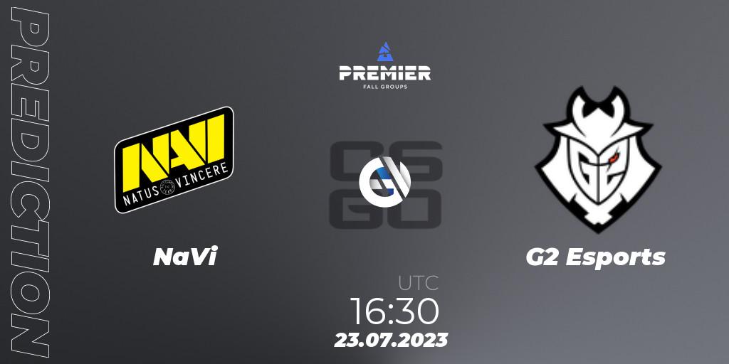 NaVi проти G2 Esports: Поради щодо ставок, прогнози на матчі. 23.07.2023 at 15:40. Counter-Strike (CS2), BLAST Premier Fall Groups 2023