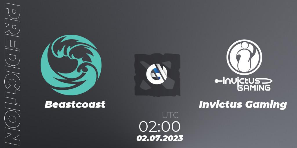 Beastcoast проти Invictus Gaming: Поради щодо ставок, прогнози на матчі. 02.07.2023 at 02:40. Dota 2, Bali Major 2023 - Group Stage