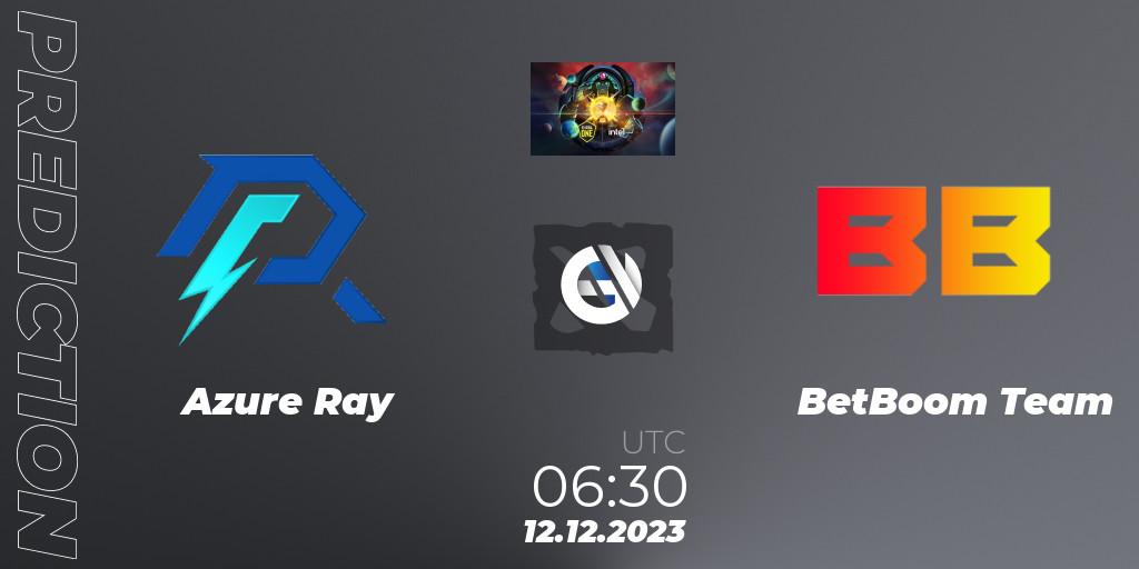 Azure Ray проти BetBoom Team: Поради щодо ставок, прогнози на матчі. 12.12.2023 at 07:00. Dota 2, ESL One - Kuala Lumpur 2023