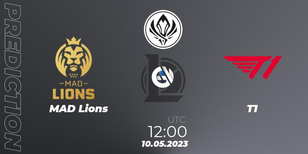 MAD Lions проти T1: Поради щодо ставок, прогнози на матчі. 10.05.2023 at 12:00. LoL, MSI 2023 - Playoff