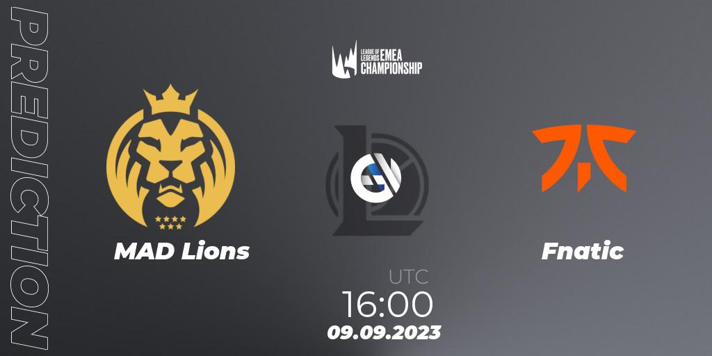 MAD Lions проти Fnatic: Поради щодо ставок, прогнози на матчі. 09.09.2023 at 16:00. LoL, LEC Finals 2023