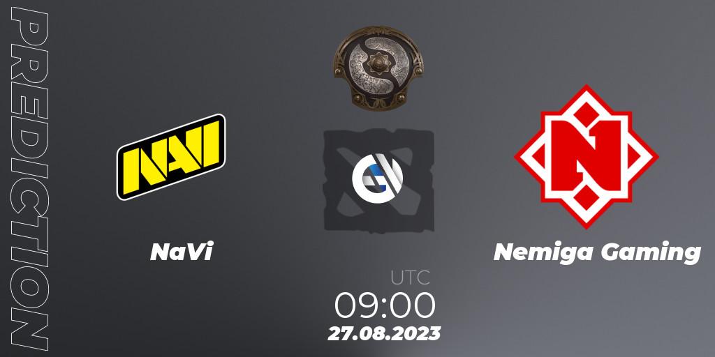 NaVi проти Nemiga Gaming: Поради щодо ставок, прогнози на матчі. 22.08.2023 at 08:56. Dota 2, The International 2023 - Eastern Europe Qualifier