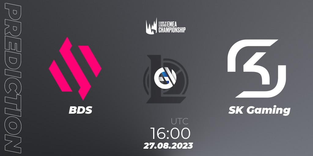 BDS проти SK Gaming: Поради щодо ставок, прогнози на матчі. 26.08.2023 at 16:00. LoL, LEC Finals 2023