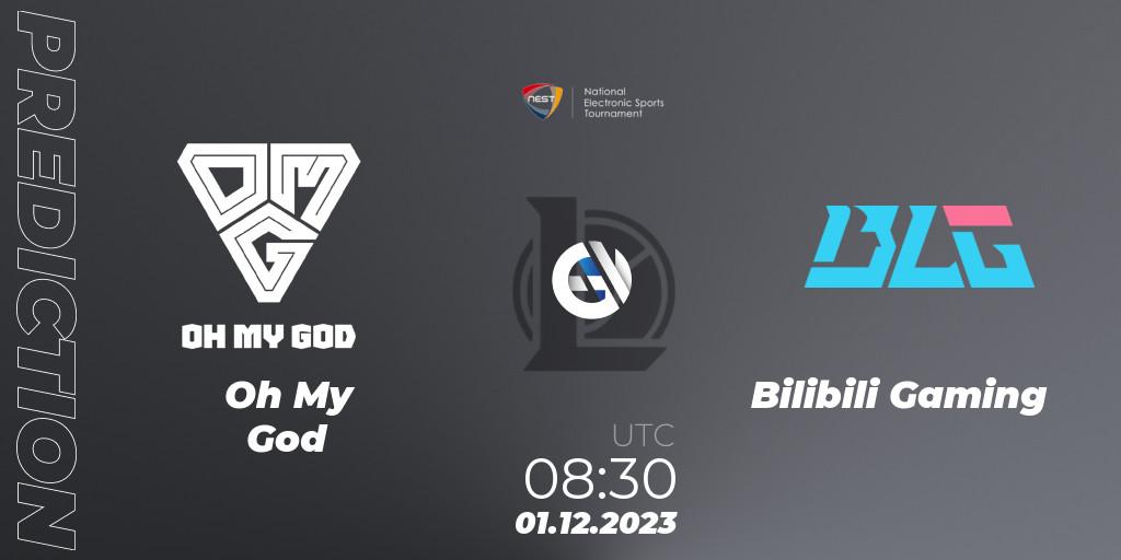 Oh My God проти Bilibili Gaming: Поради щодо ставок, прогнози на матчі. 01.12.2023 at 09:30. LoL, NEST 2023