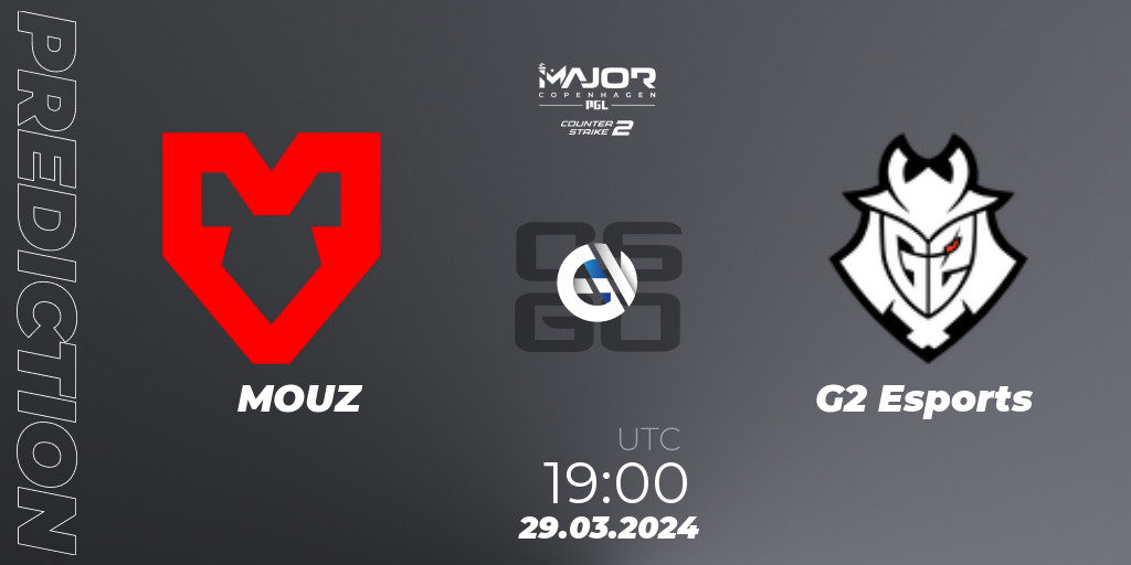 MOUZ проти G2 Esports: Поради щодо ставок, прогнози на матчі. 29.03. ...